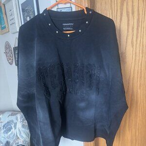 Men's TENACITI XXL 2XL oversized BLACk short sleeved authentic streetwear/NEW